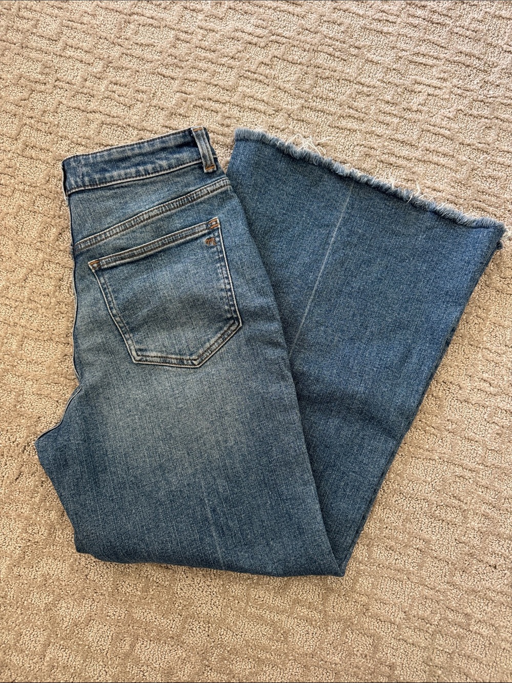 Madewell Curvy Flared Wide-leg Jeans